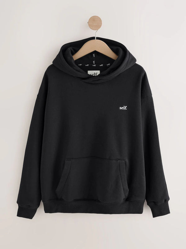 Black Hoodie (Size Chart Demo)